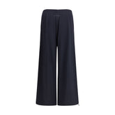 MM6 Black Polyester Athletic Pants